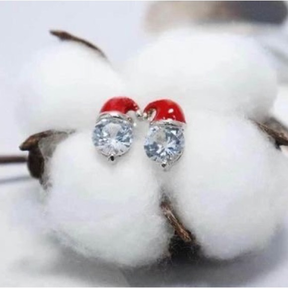 Absolutely Beautiful Christmas Set Stud Earrings 2 Pairs - Picture 7 of 10
